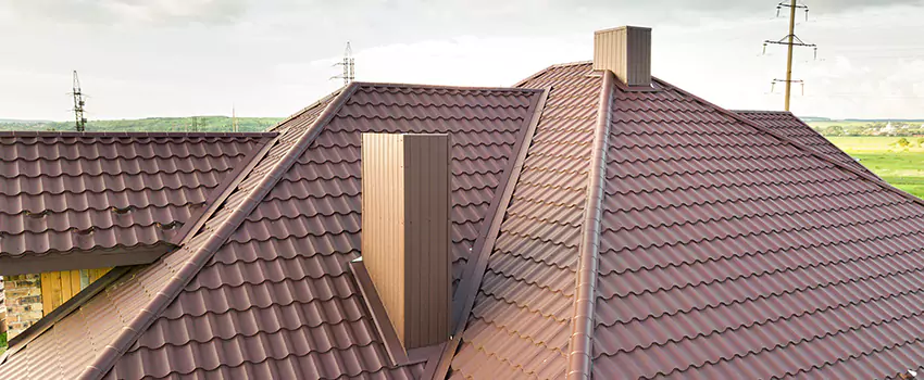 Residential Chimney Flashing Restoration in Morganton, NC