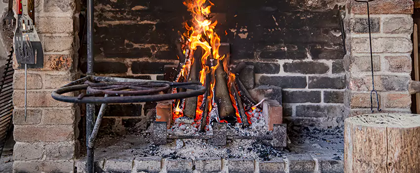 Cracked Electric Fireplace Bricks Repair Services in Morganton, NC
