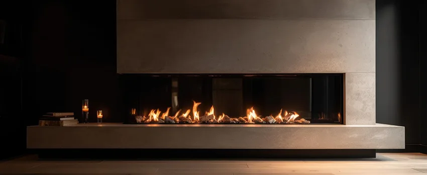 Gas Fireplace Ember Bed Design Services in Morganton, North Carolina